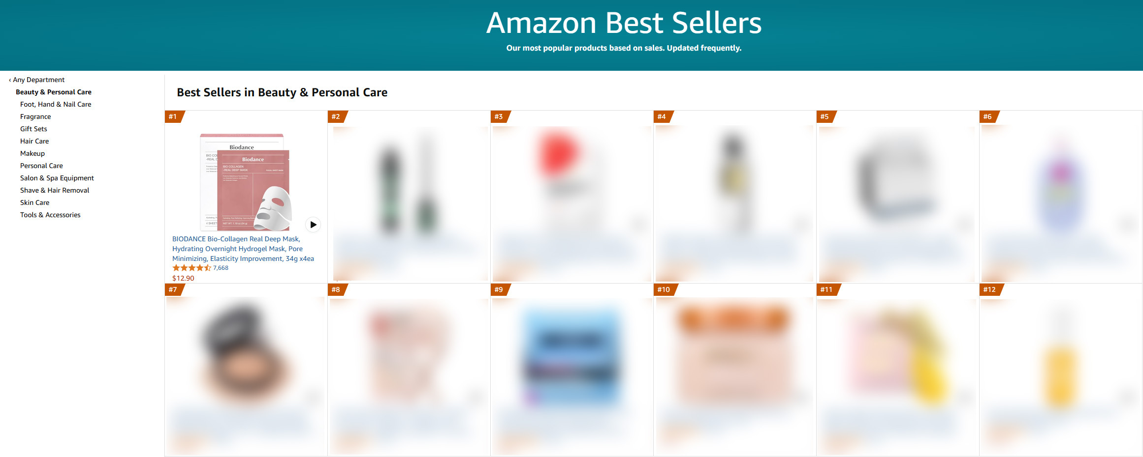 바이오던스, 미국 아마존 BFCM 기간 내 뷰티 전체 1위 기록 27-Image